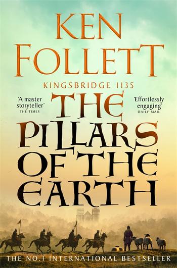 Book cover for The Pillars of the Earth