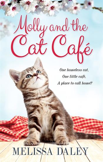 Book cover for Molly and the Cat Café