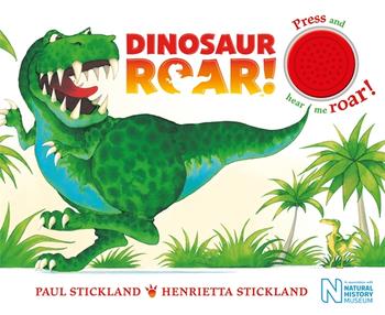 Book cover for Dinosaur Roar!