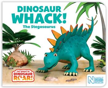 Book cover for Dinosaur Whack! The Stegosaurus