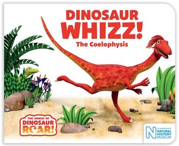 Book cover for Dinosaur Whizz! The Coelophysis