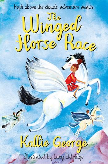 Book cover for The Winged Horse Race