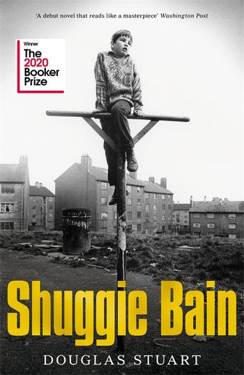 Book cover for Shuggie Bain, winner 2020