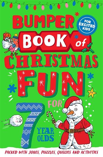 Book cover for Bumper Book of Christmas Fun for 7 Year Olds