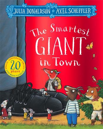 Book cover for The Smartest Giant in Town 20th Anniversary Edition