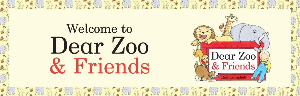 Welcome to Dear Zoo & Friends Banner with Animals