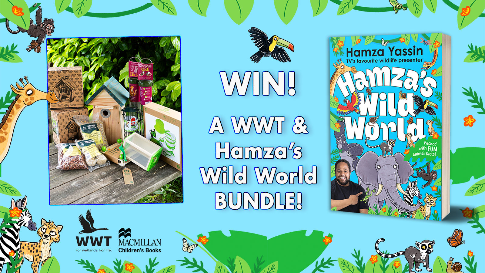 Win a WWT & Hamza's Wild World Bundle!
