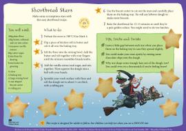 Recipe for shortbread stars