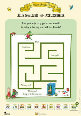 A maze to solve for Frog