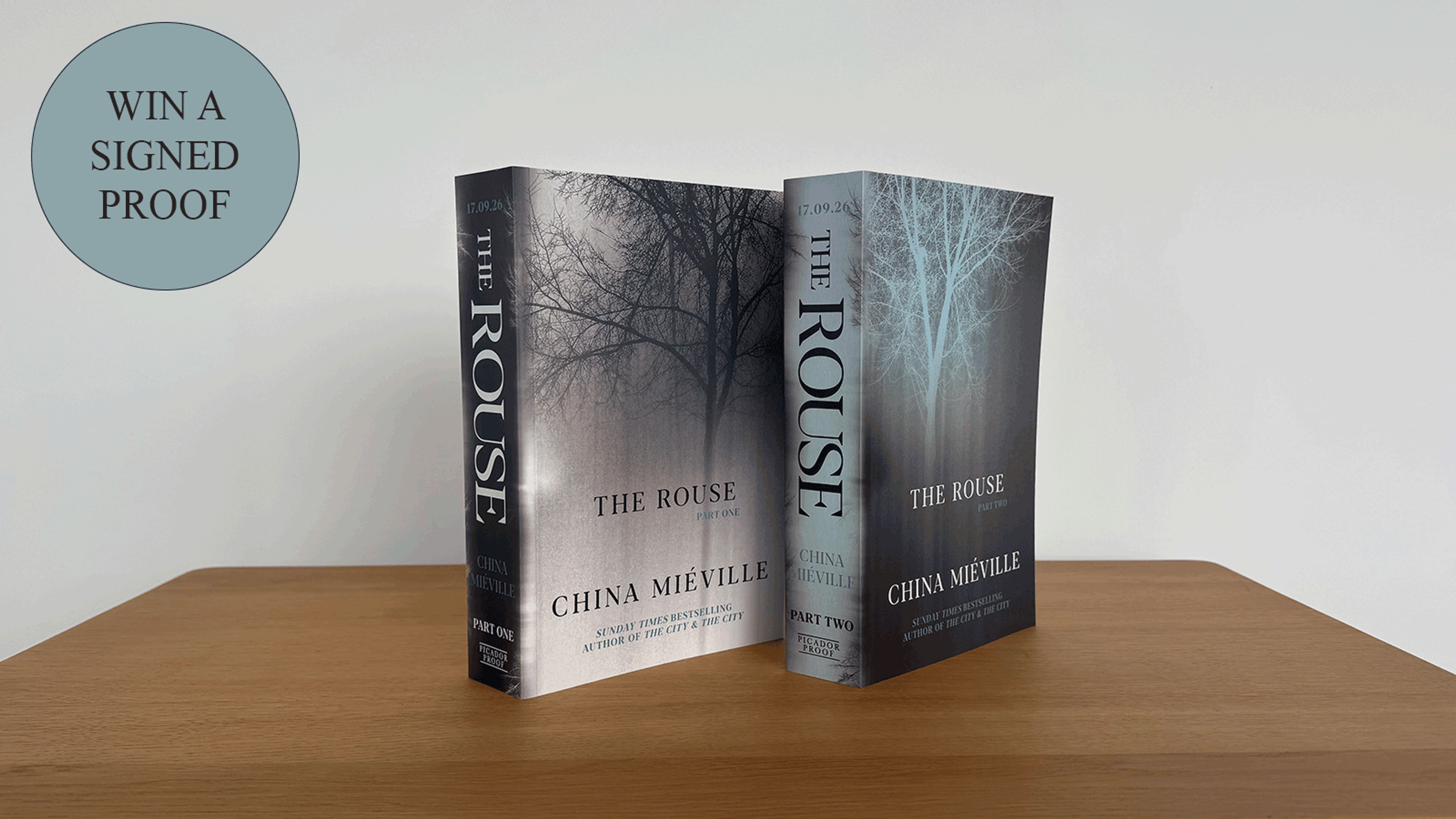 Win a signed proof of The Rouse