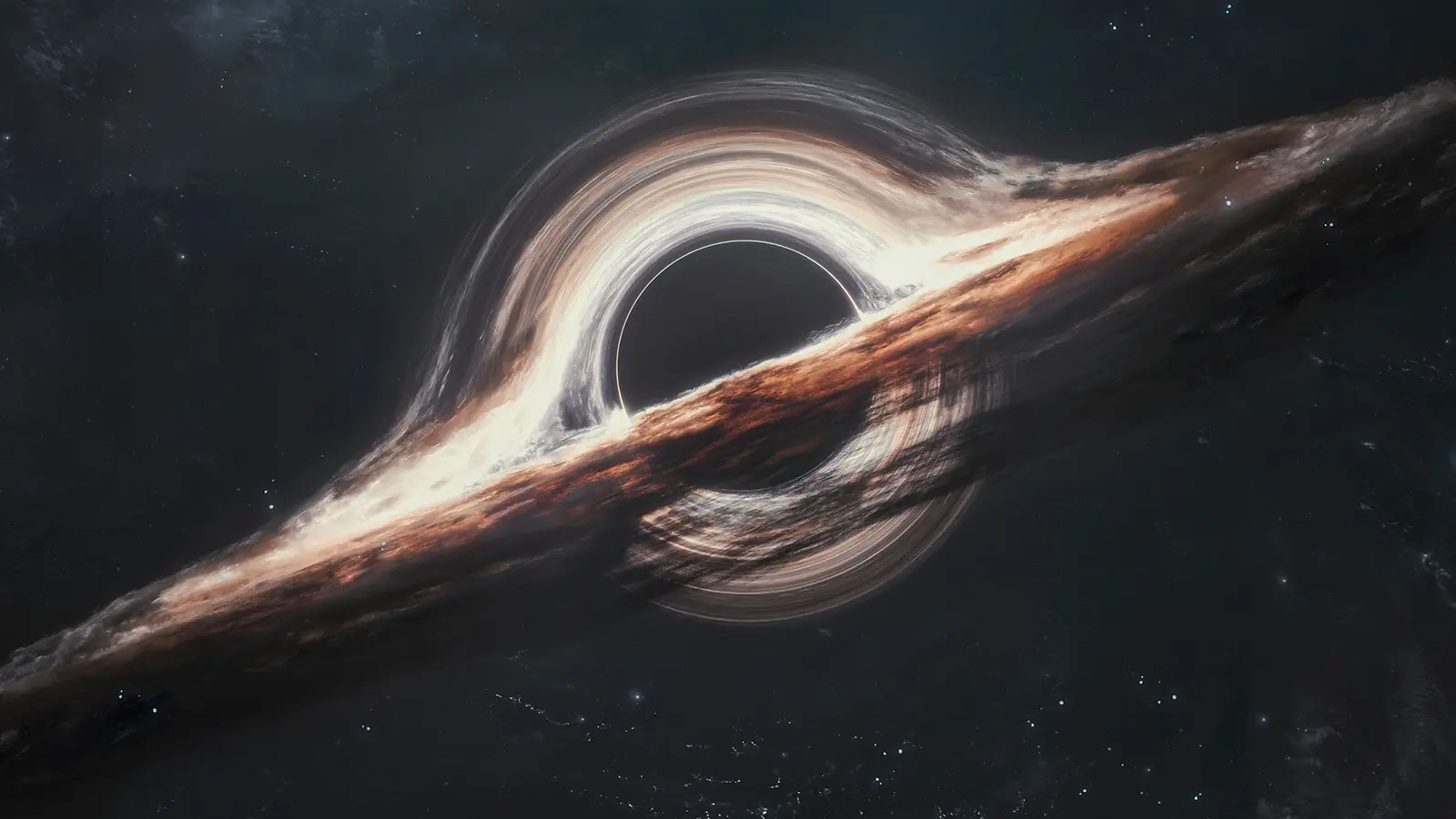 Illustration of a black hole