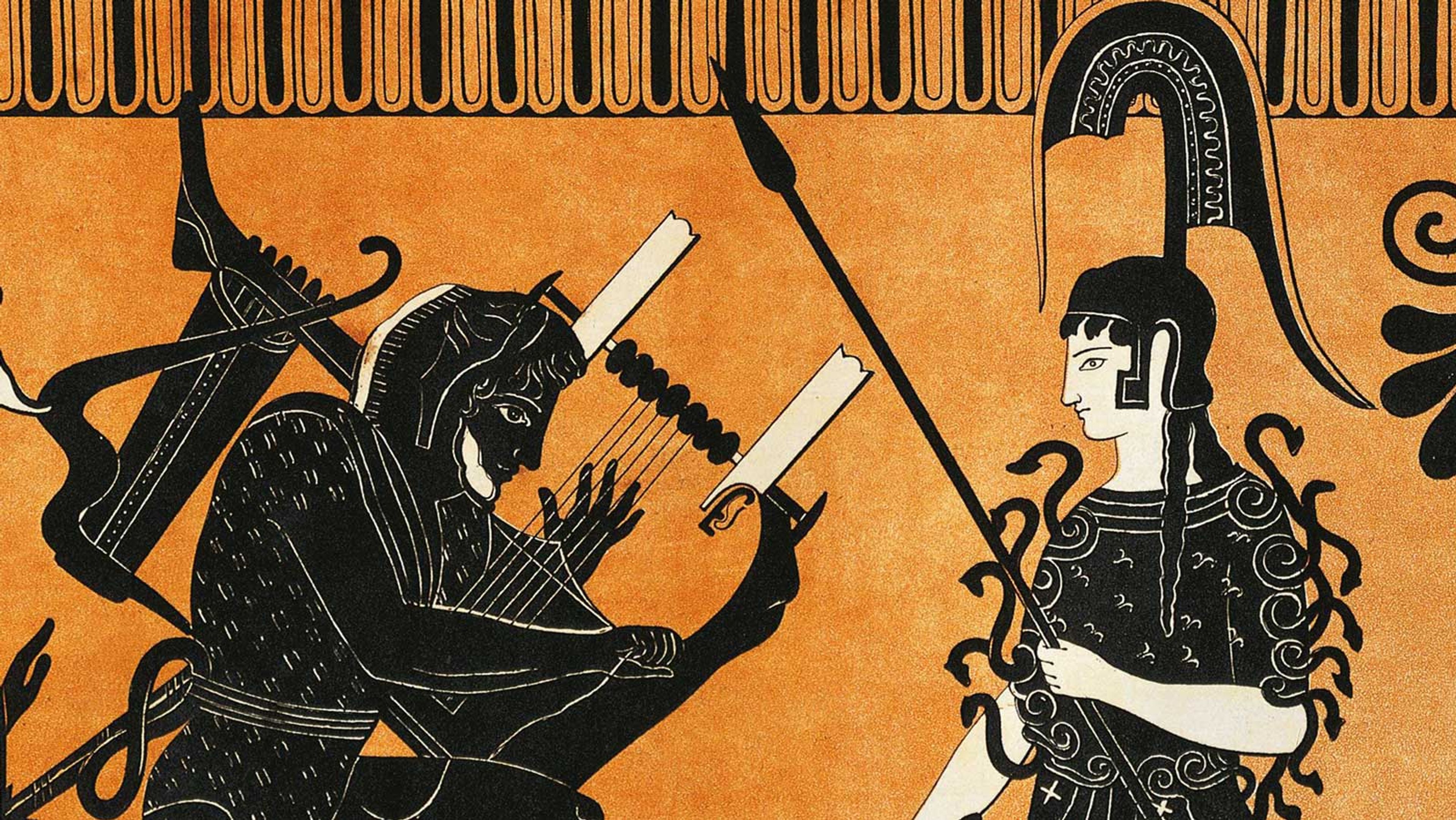 Ancient Greek drawing