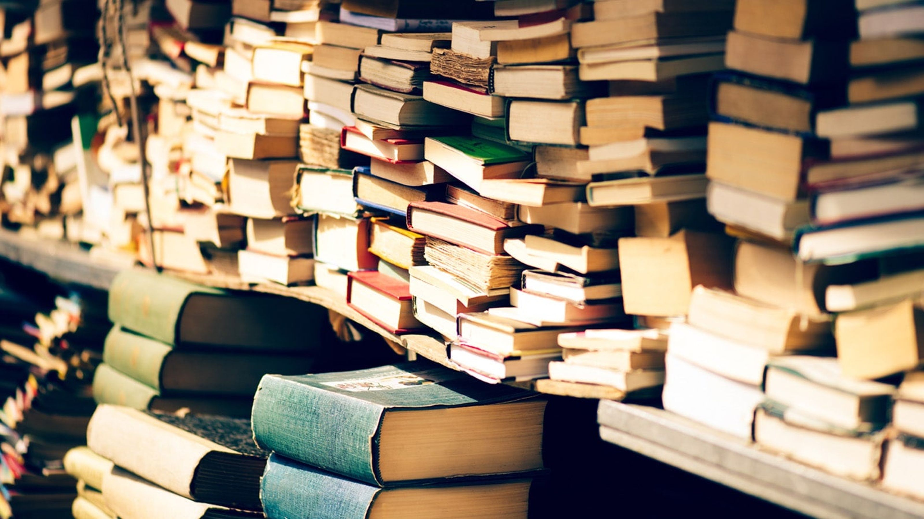 Stacks of books