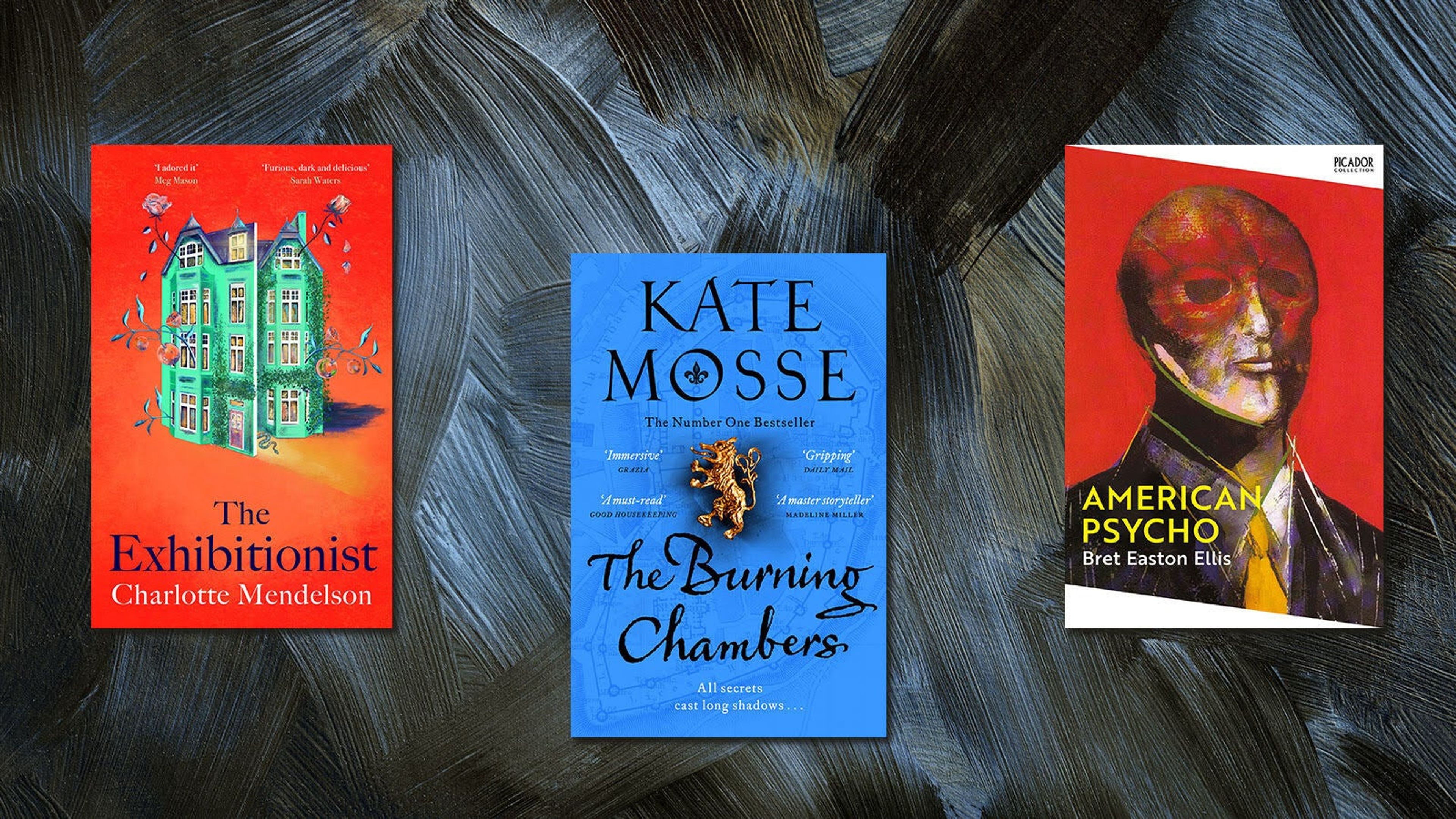 The Exhibitionist, The Burning Chambers, American Psycho