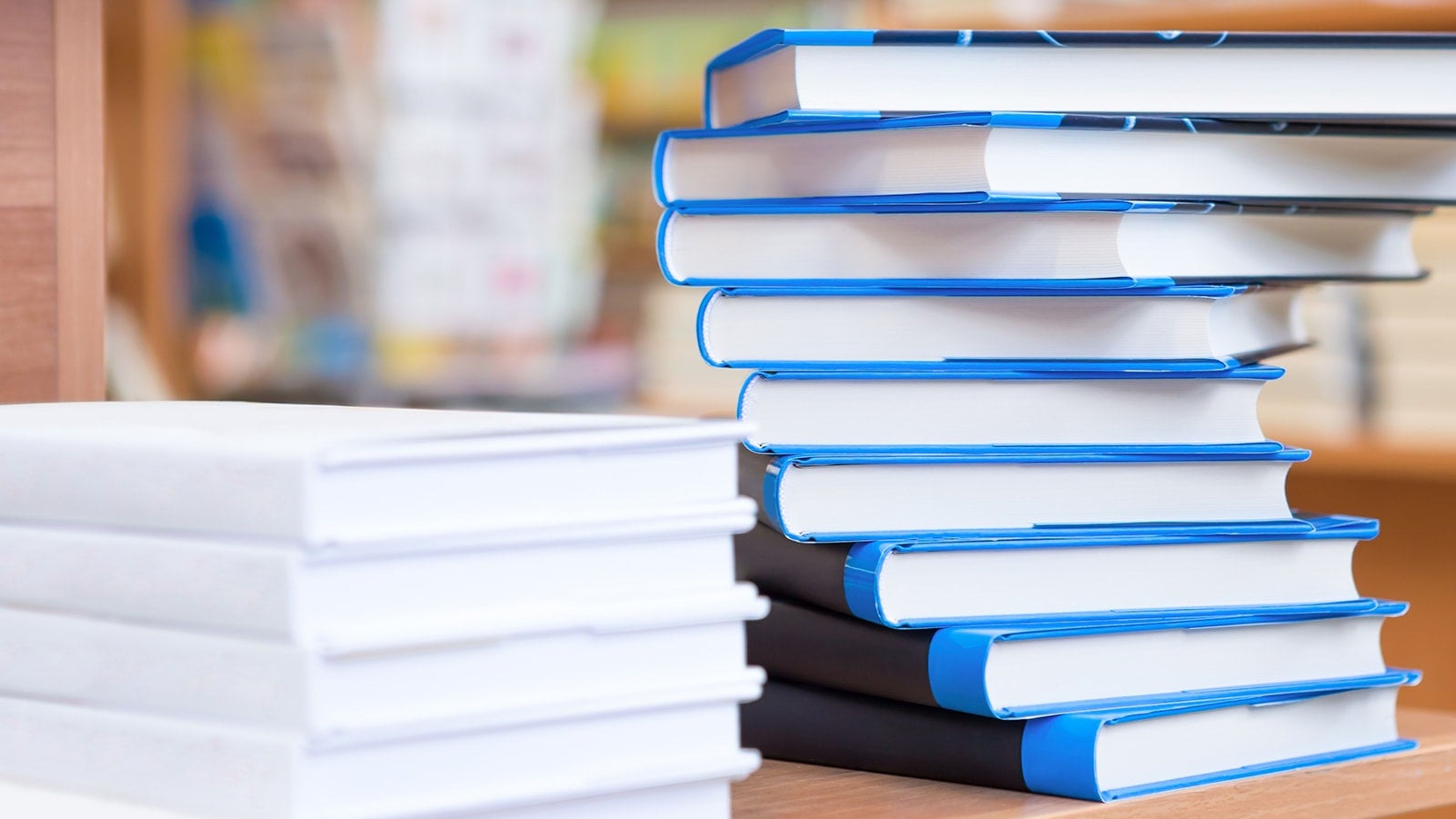 Stacks of books