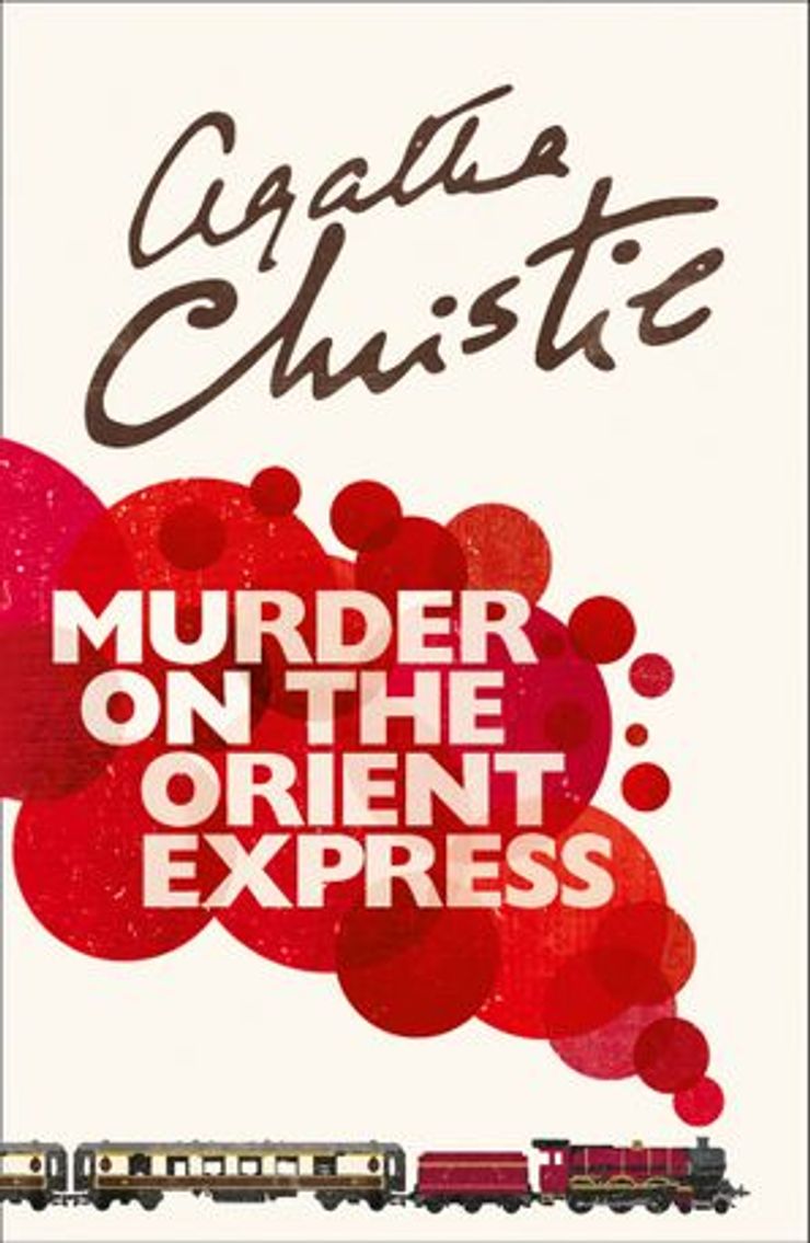 Book cover for Murder on the Orient Express