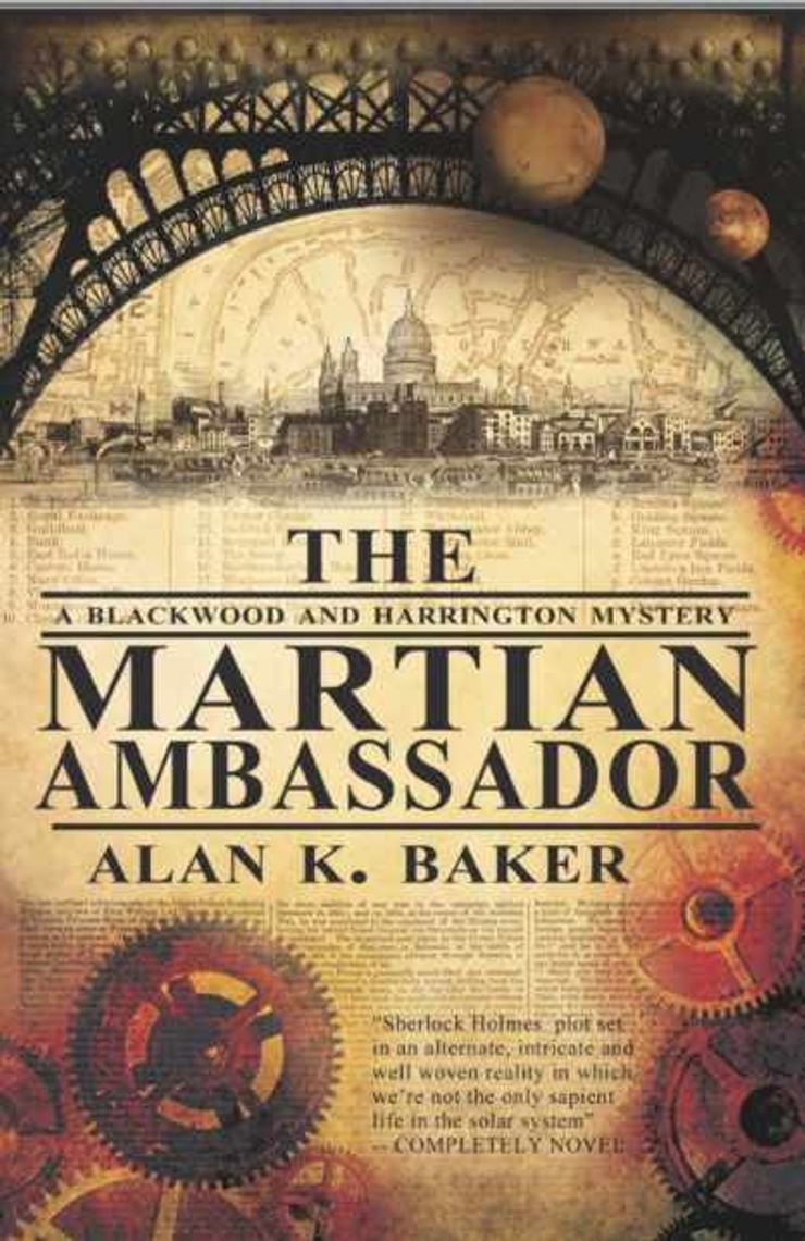 Book cover for The Martian Ambassdor