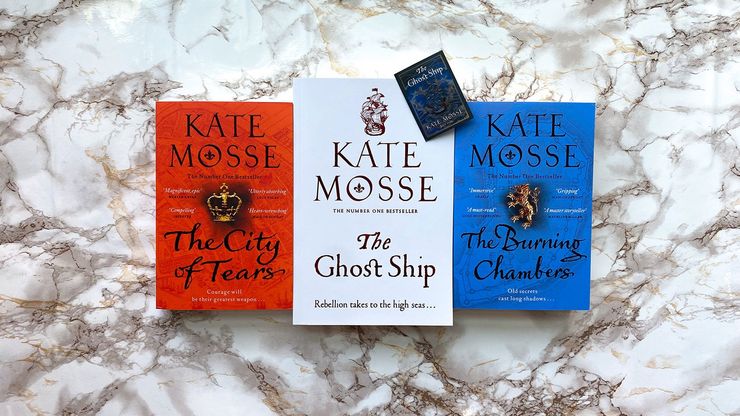 The City of Tears, The Ghost Ship and The Burning Chambers by Kate Mosse