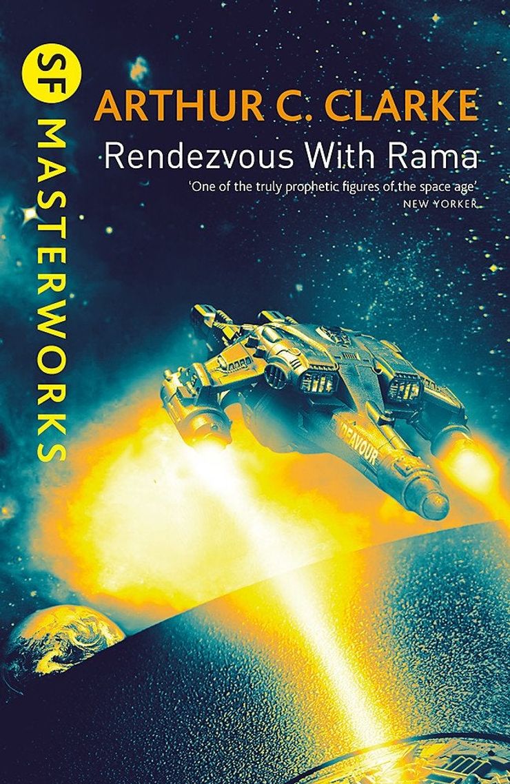Book cover for Rendezvous with Rama