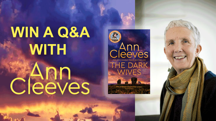 Win a Q&A with Ann Cleeves with a photograph of Ann