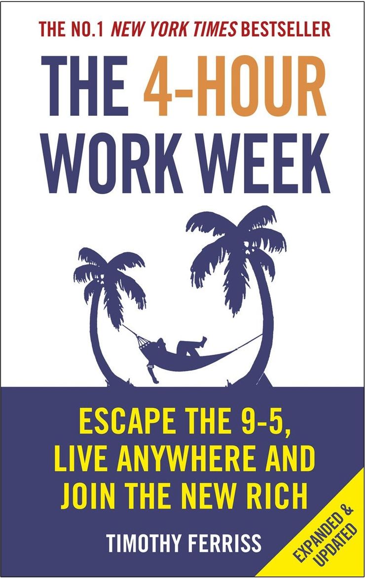 Book cover for The 4-Hour Workweek