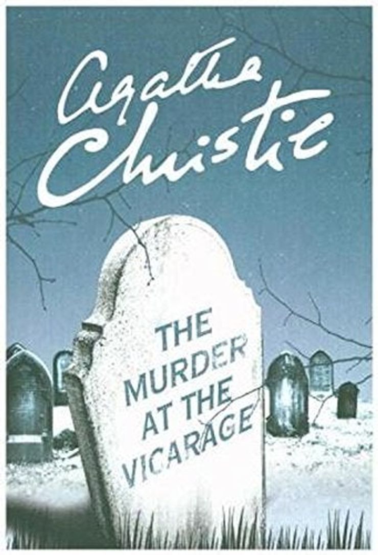 Book cover for The Murder at the Vicarage