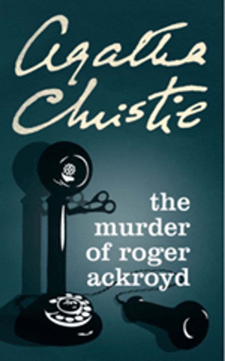 Book cover for The Murder of Roger Ackroyd