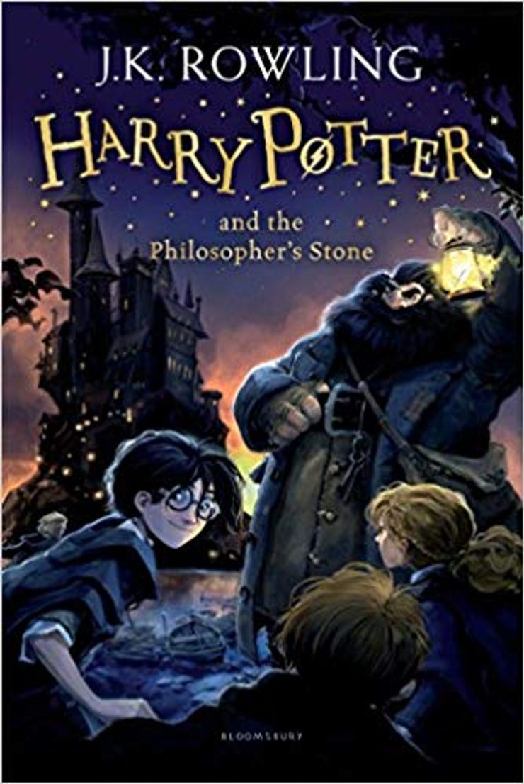 Book cover for Harry Potter and the Philosopher's Stone