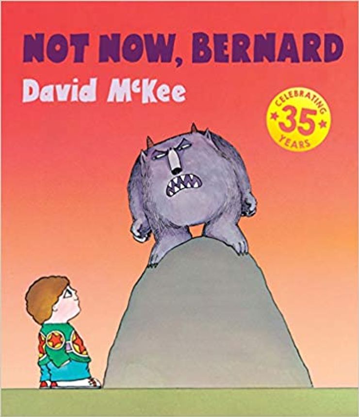 Book cover for Not Now, Bernard