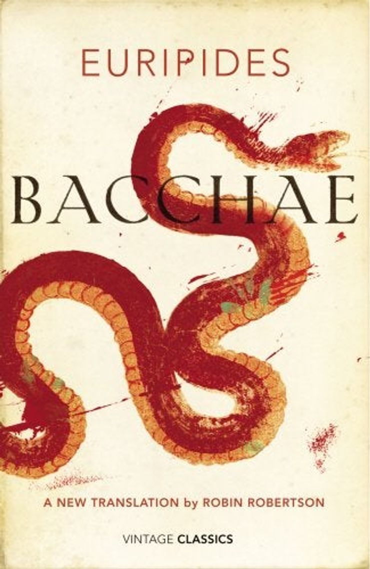 Book cover for Bacchae