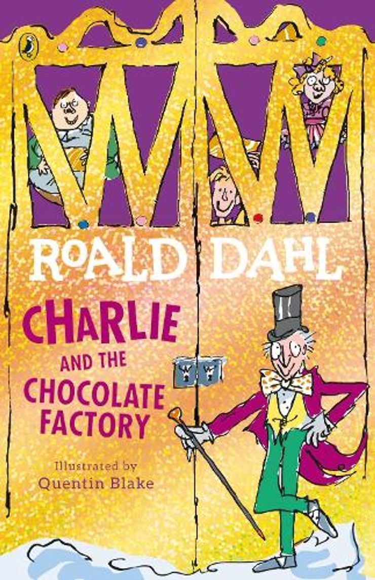 Book cover for Charlie and the Chocolate Factory