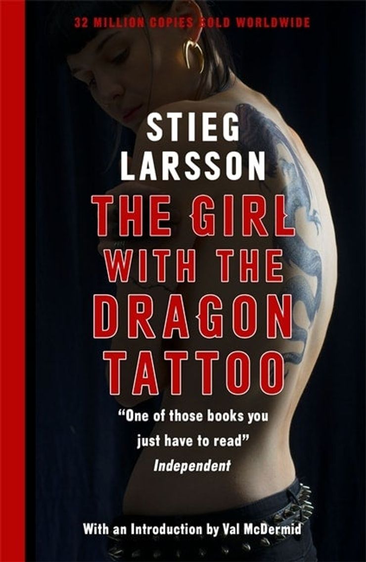 Book cover for The Girl with the Dragon Tattoo