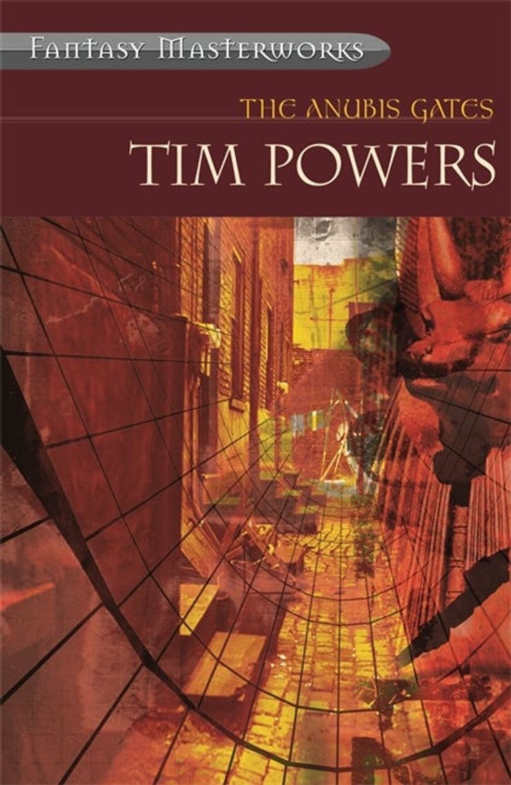 Book cover for The Anubis Gates