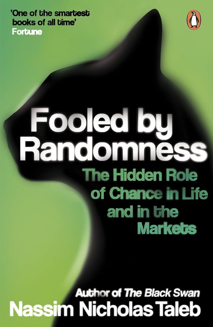 Book cover for Fooled by Randomness