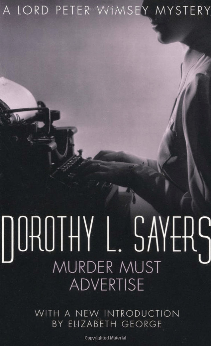 Book cover for Murder Must Advertise