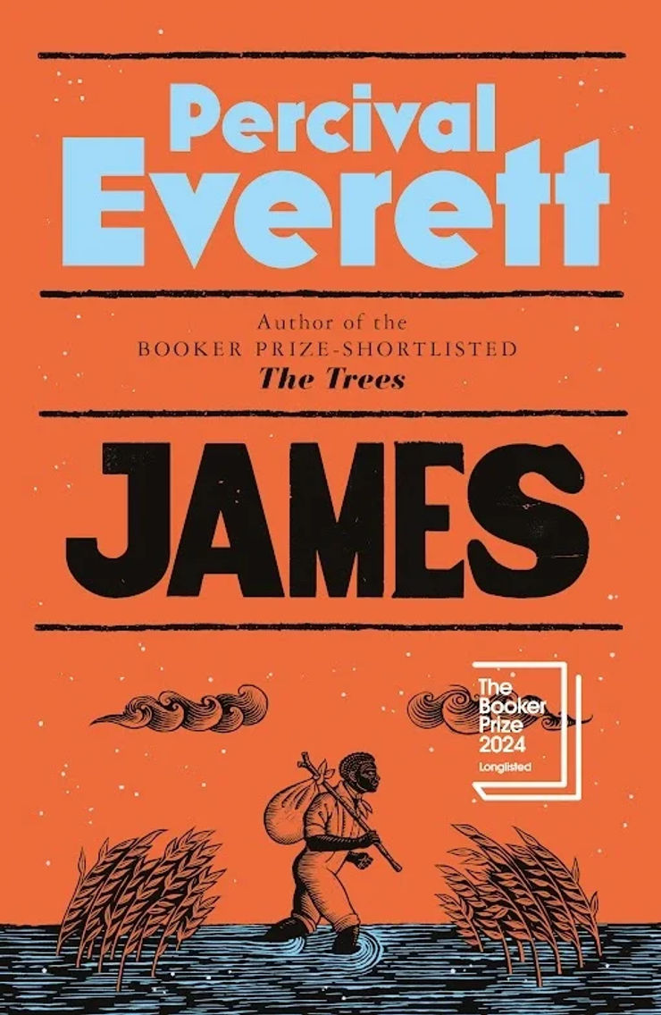 Book cover for James, shortlisted 2024
