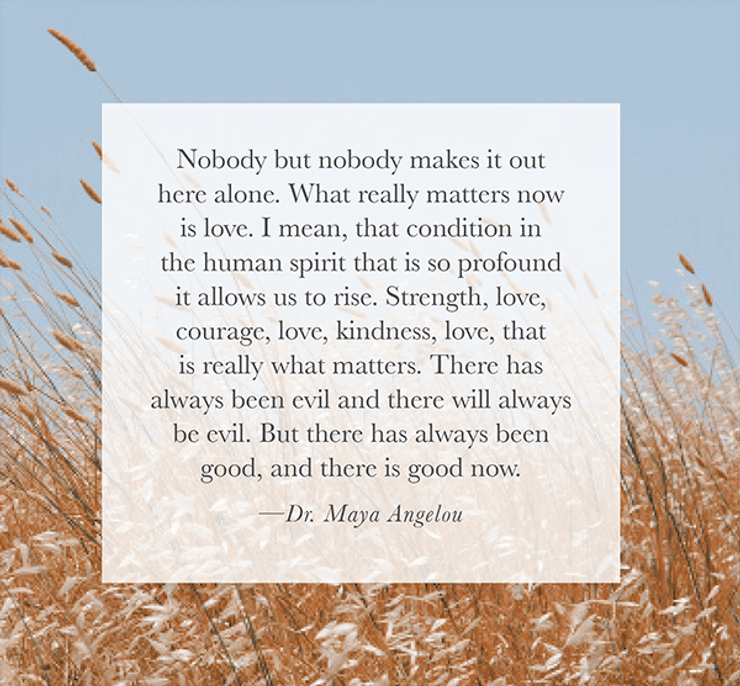 Maya Angelou Quote