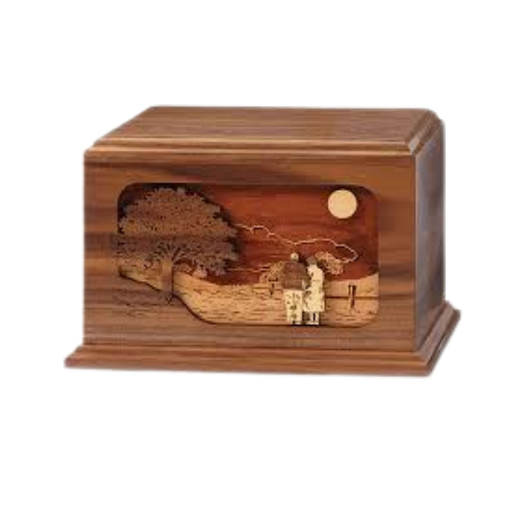 Wood Urns