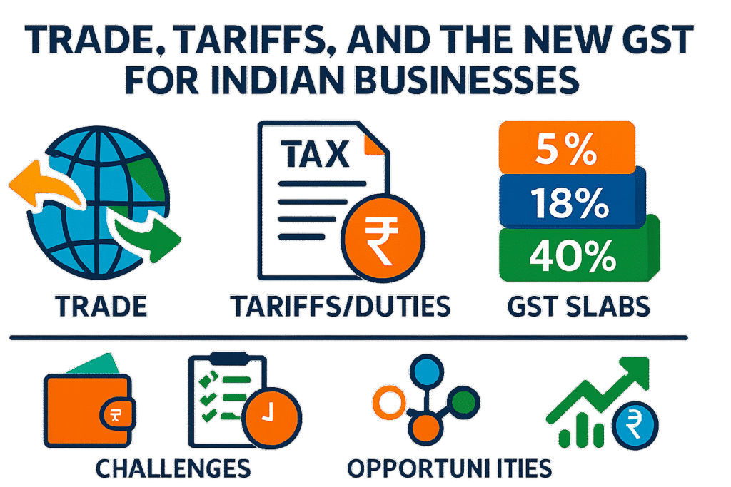 GST 2025 & Tariffs: Challenges and Opportunities for India