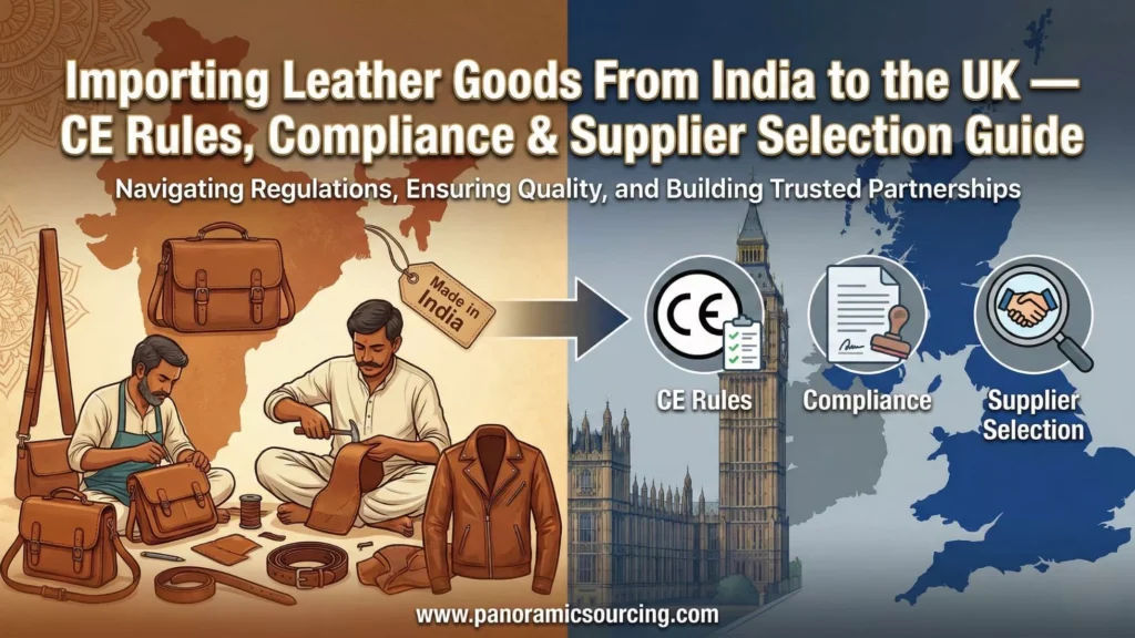 Guide to Importing Leather Goods from India to the UK