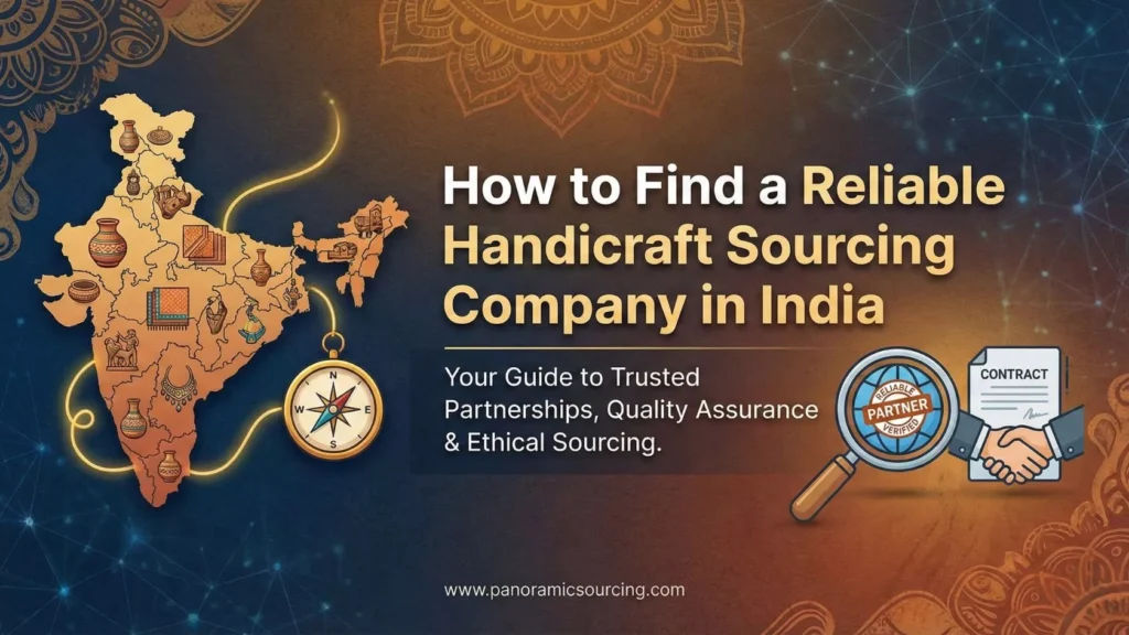 Reliable handicraft sourcing company in India