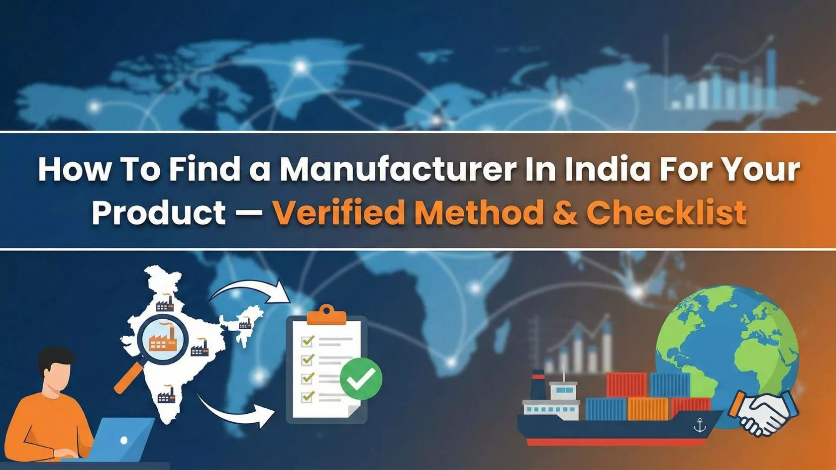 How To Find a Manufacturer In India For Your Product — Verified Method & Checklist