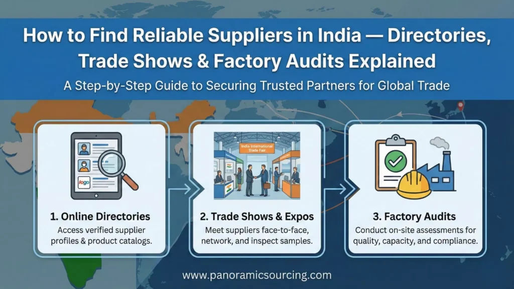 how to find suppliers in India