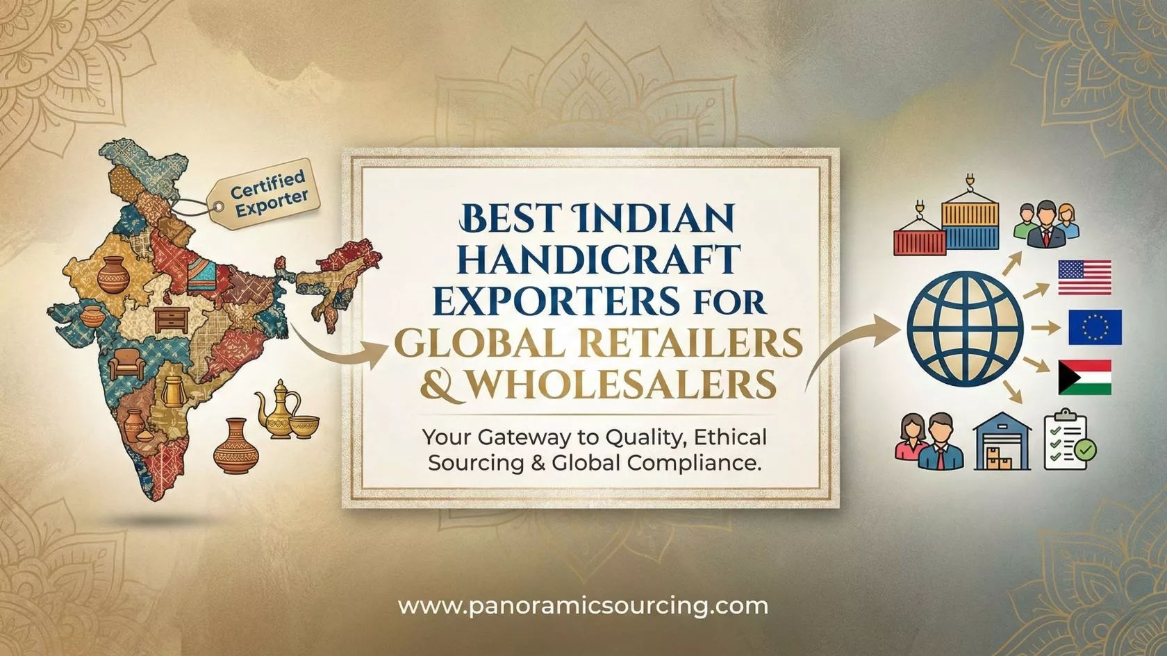 Best Indian Handicraft Exporters for Global Retailers & Wholesalers
