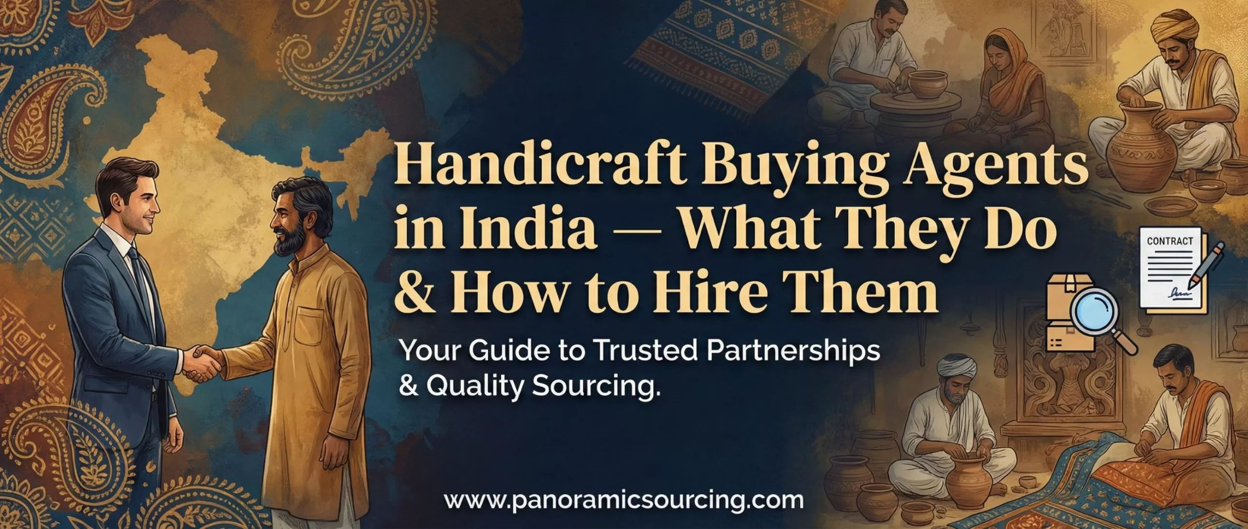 Handicraft Buying Agents in India — What They Do & How to Hire Them