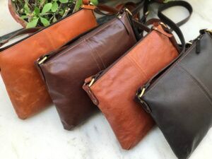 Export-quality leather bags manufactured in India for USA, UK, and EU markets