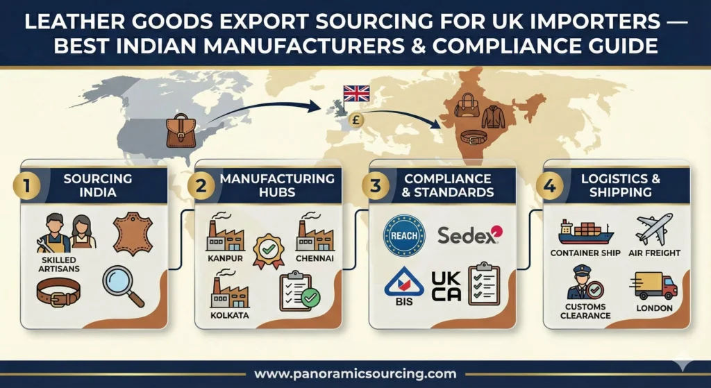 Leather Goods Export Sourcing for UK Importers