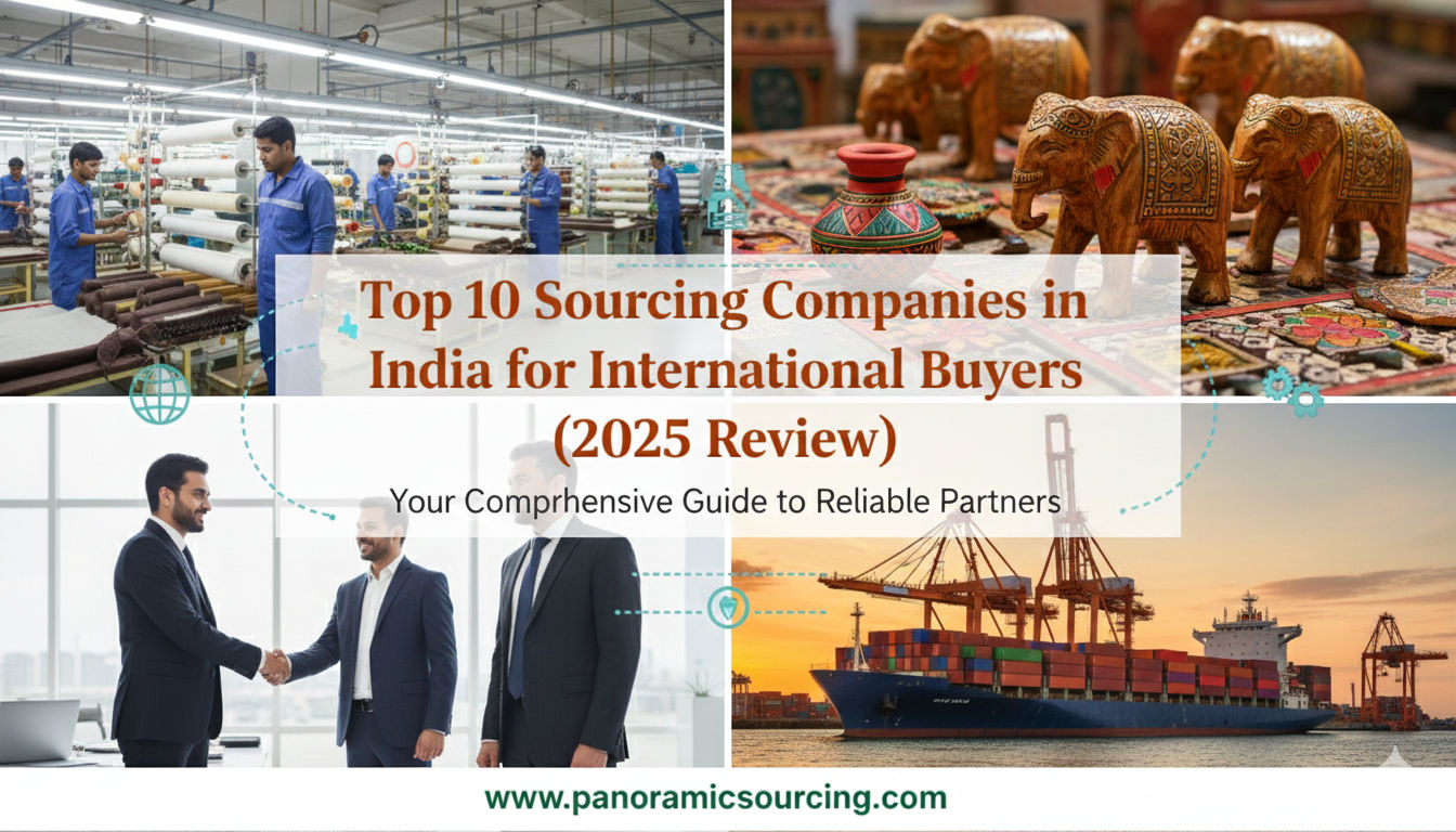 Top 10 Sourcing Company in India for International Buyers (2025 Review)