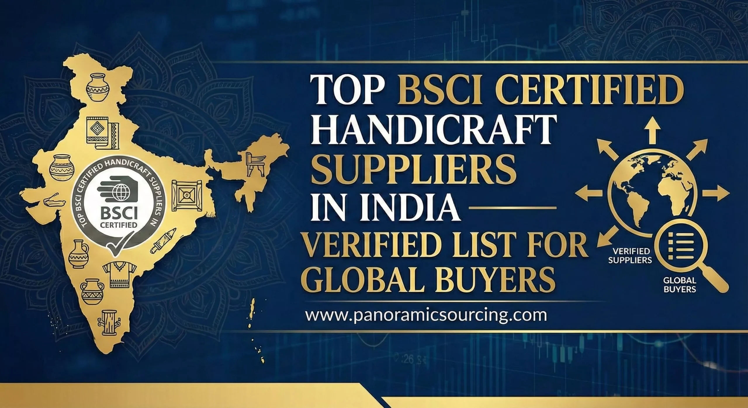 Top BSCI Certified Handicraft Suppliers in India — Verified List for Global Buyers