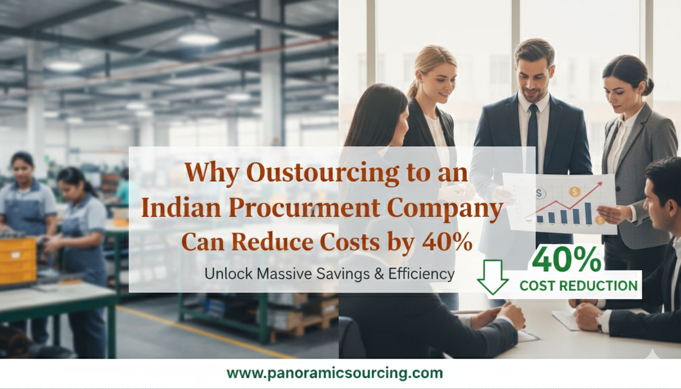 Outsourcing to an Indian Procurement Company Saves 40%